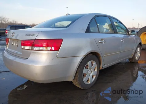 2007 Hyundai Sonata Gls z USA, uszkodzony, nr VIN 5NPET46C27H254313
